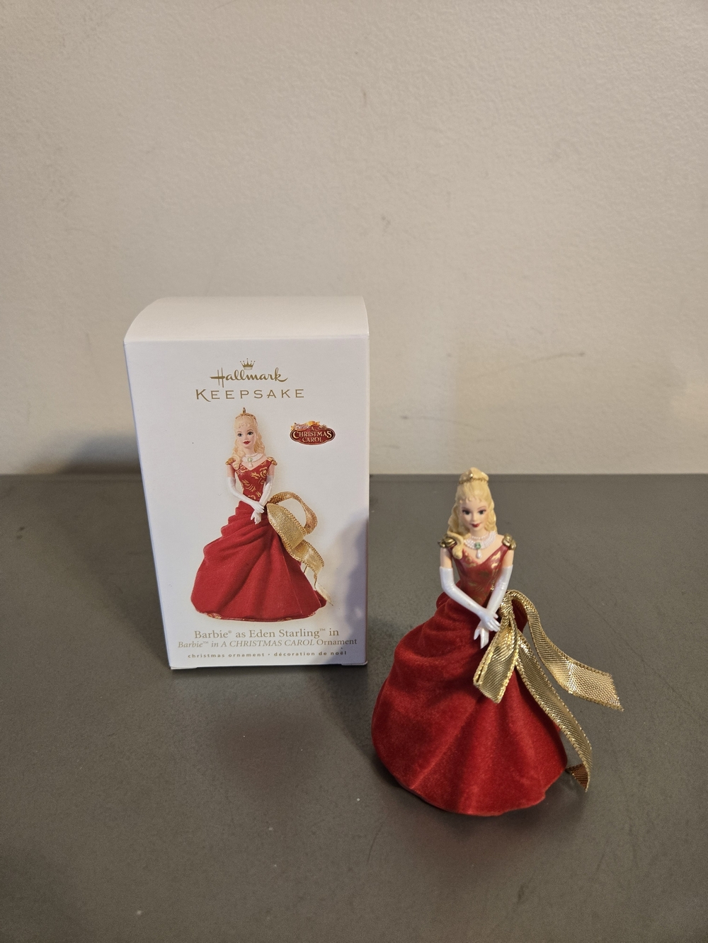Vintage Hallmark Barbie Ornament 2008 Eden Starling Christmas Carol